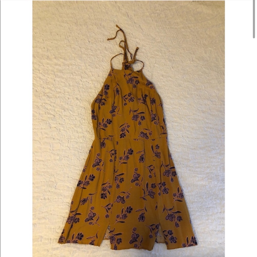 High Neck Summer Dress